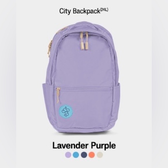 Baboon to the Moon - Lavender Purple - 24L City Backpack - Picture 9 of 9